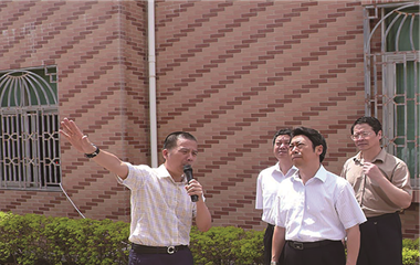 Minister of State Security Chen Wenqing visited Tianshou Group and East stone town Meitang village concerned about guidance